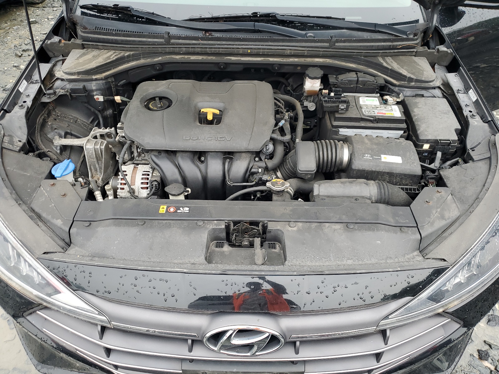 KMHD84LFXKU741667 2019 Hyundai Elantra Sel