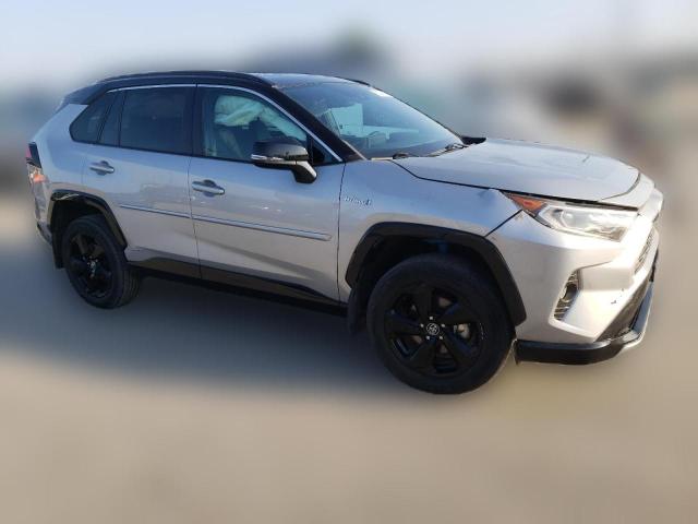  TOYOTA RAV4 2021 Серебристый