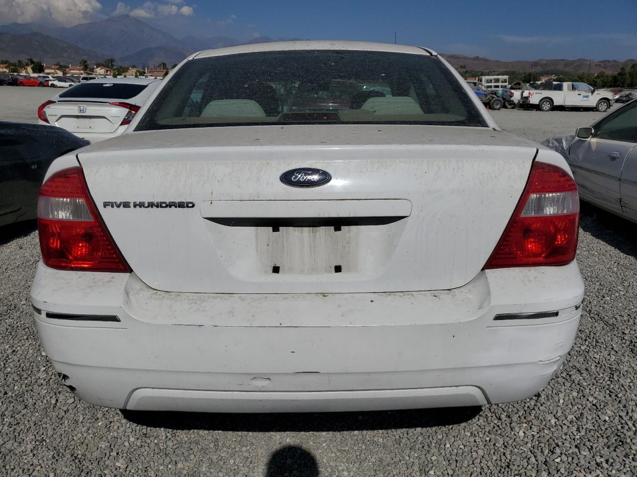 1FAHP23106G163977 2006 Ford Five Hundred Se