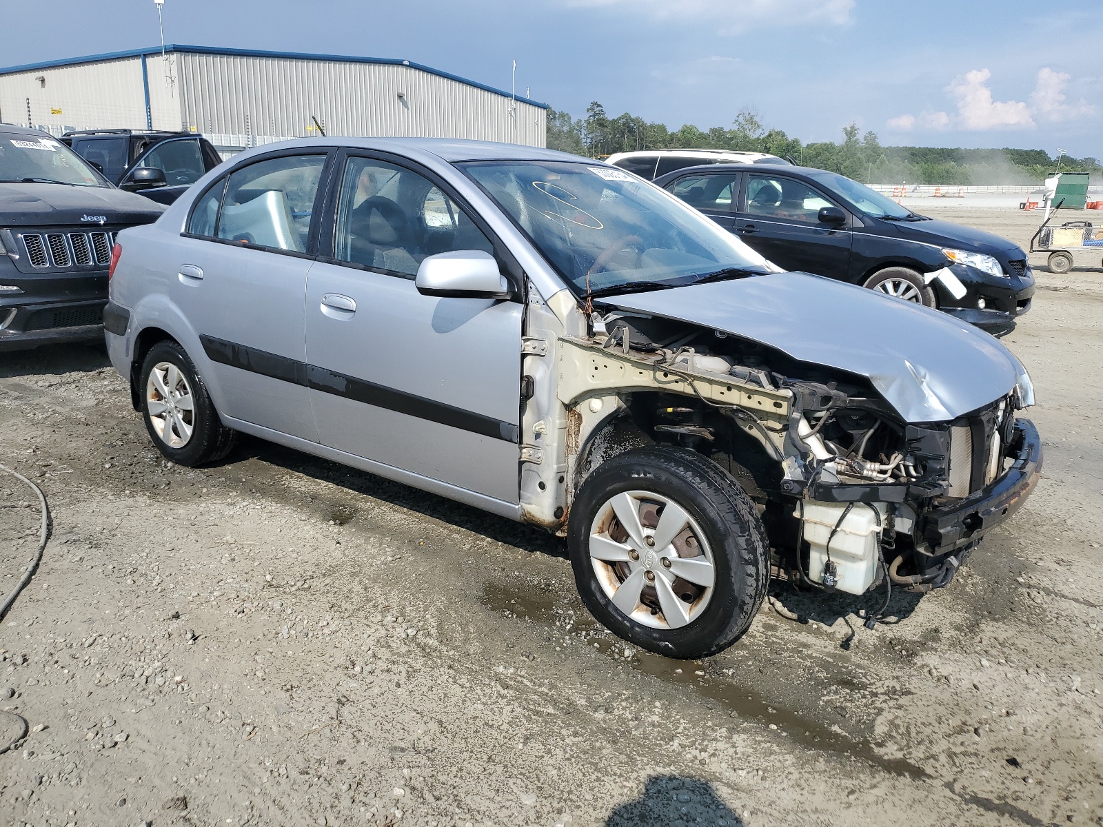 KNADE223096573574 2009 Kia Rio Base