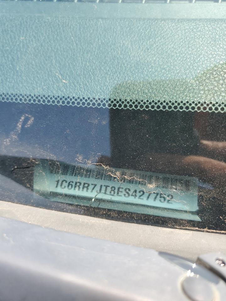 2014 Ram 1500 Laramie VIN: 1C6RR7JT8ES427752 Lot: 62439934