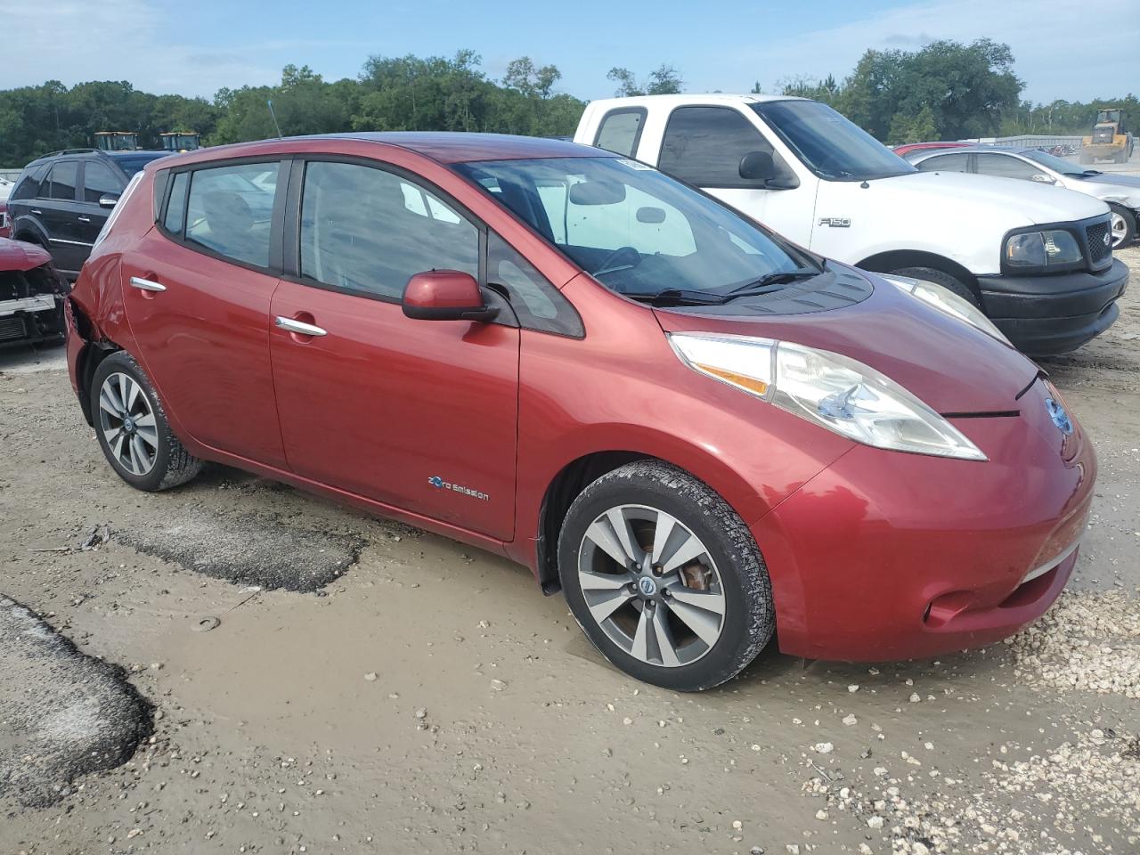 2013 Nissan Leaf S VIN: 1N4AZ0CP6DC406698 Lot: 64656794