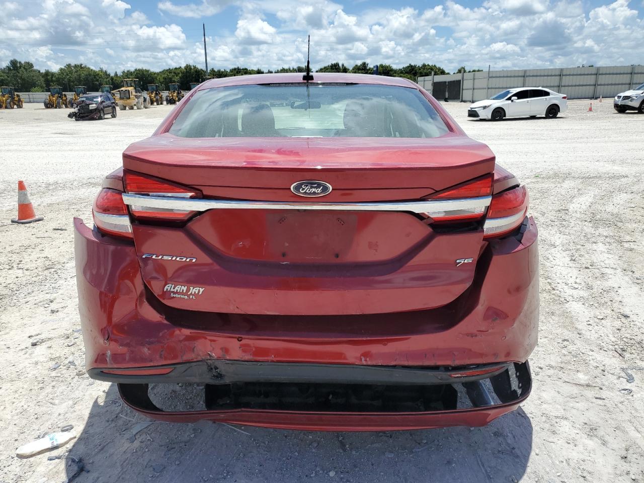 2017 Ford Fusion Se VIN: 3FA6P0H74HR103351 Lot: 63669234