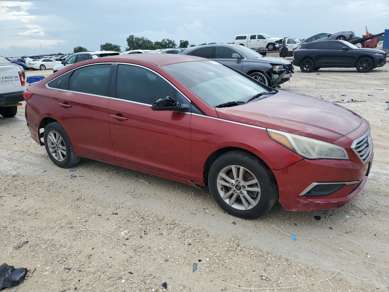 2016 Hyundai Sonata Se vin: 5NPE24AFXGH372694