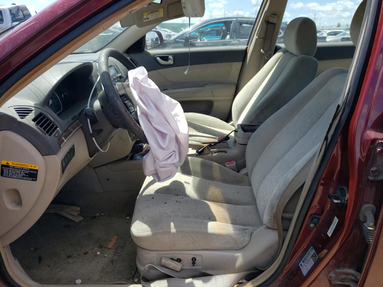 2007 Hyundai Sonata Gls VIN: 5NPET46C87H240626 Lot: 61838914