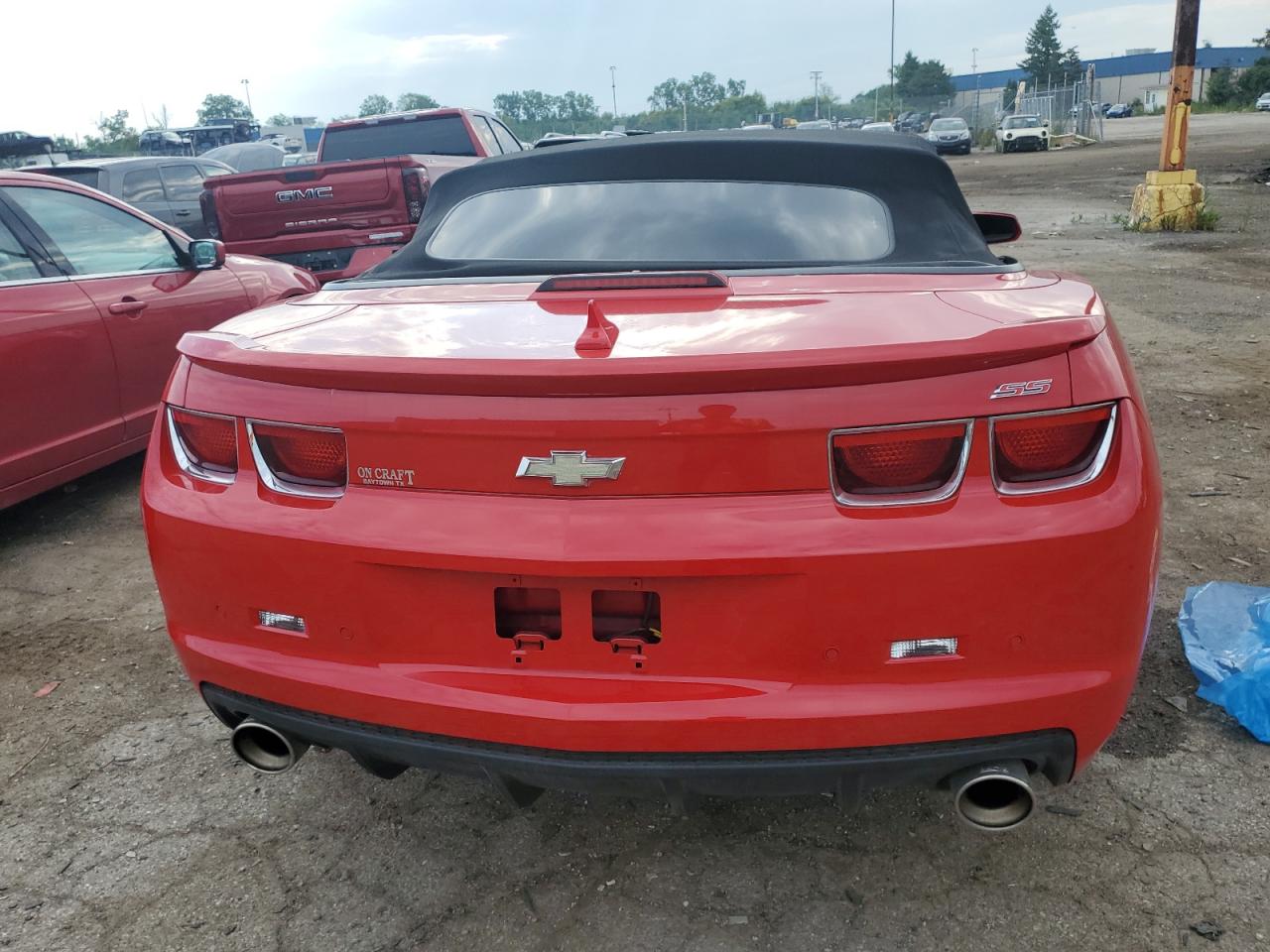 2011 Chevrolet Camaro 2Ss VIN: 2G1FK3DJ9B9167273 Lot: 63067374