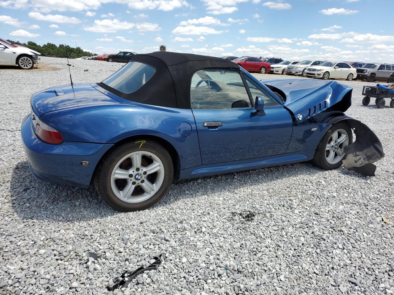 2000 BMW Z3 2.3 VIN: WBACH9349YLG18730 Lot: 62688924