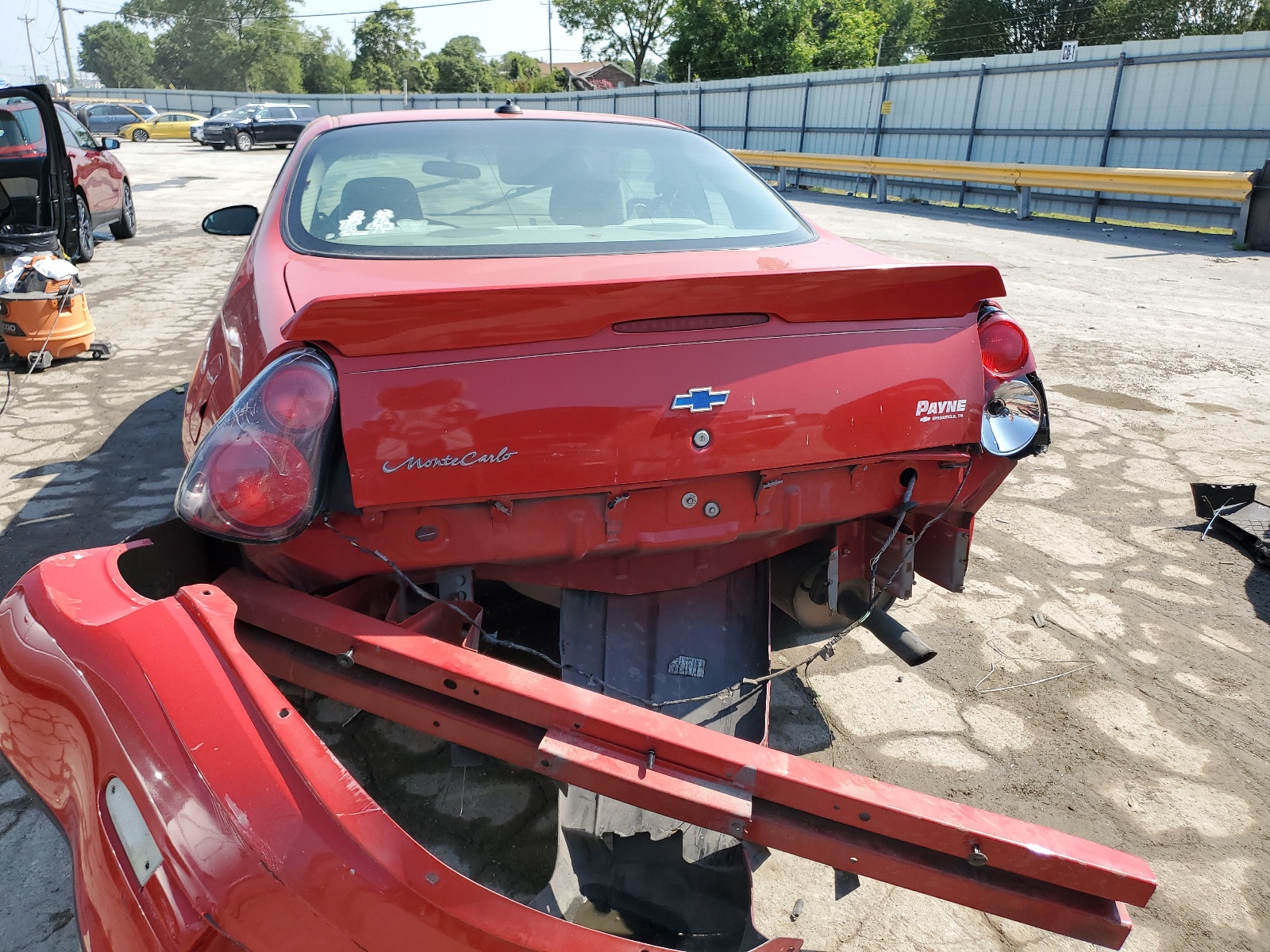 2G1WW12E939164258 2003 Chevrolet Monte Carlo Ls