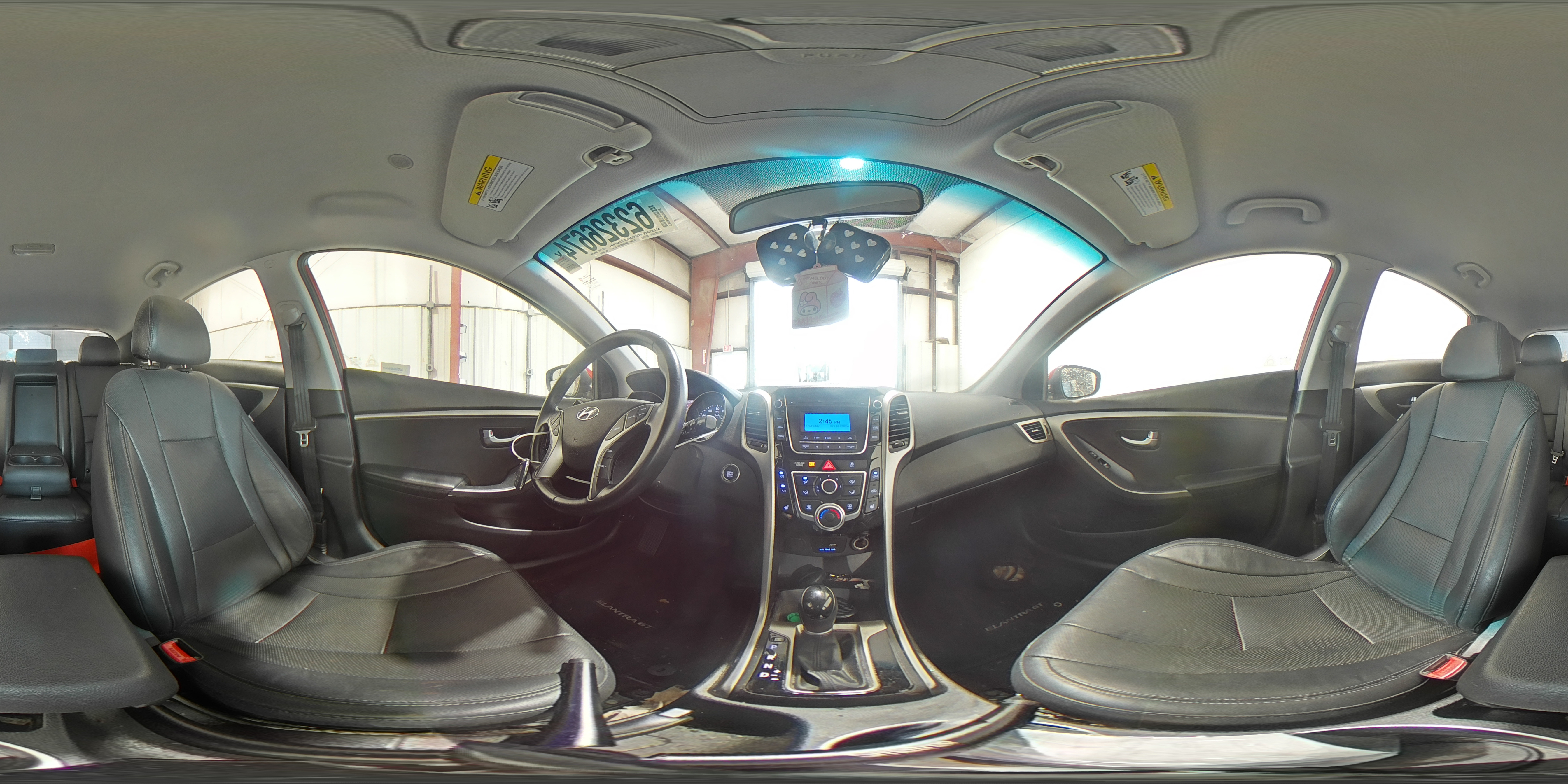 2017 Hyundai Elantra Gt VIN: KMHD35LH0HU360392 Lot: 62326674