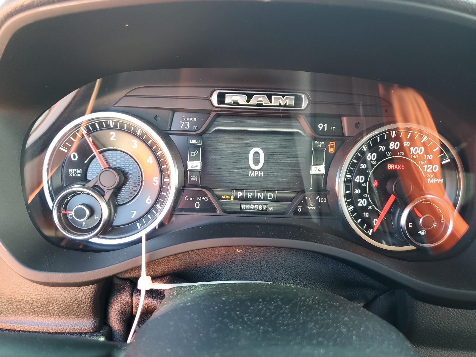 1C6SRFRT0KN609794 2019 Ram 1500 Laramie