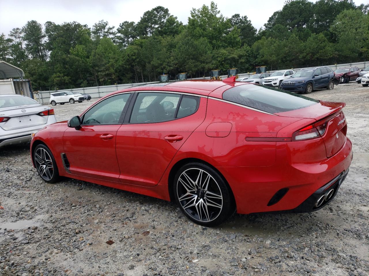 2022 Kia Stinger Gt1 VIN: KNAE45LC0N6121058 Lot: 62396254