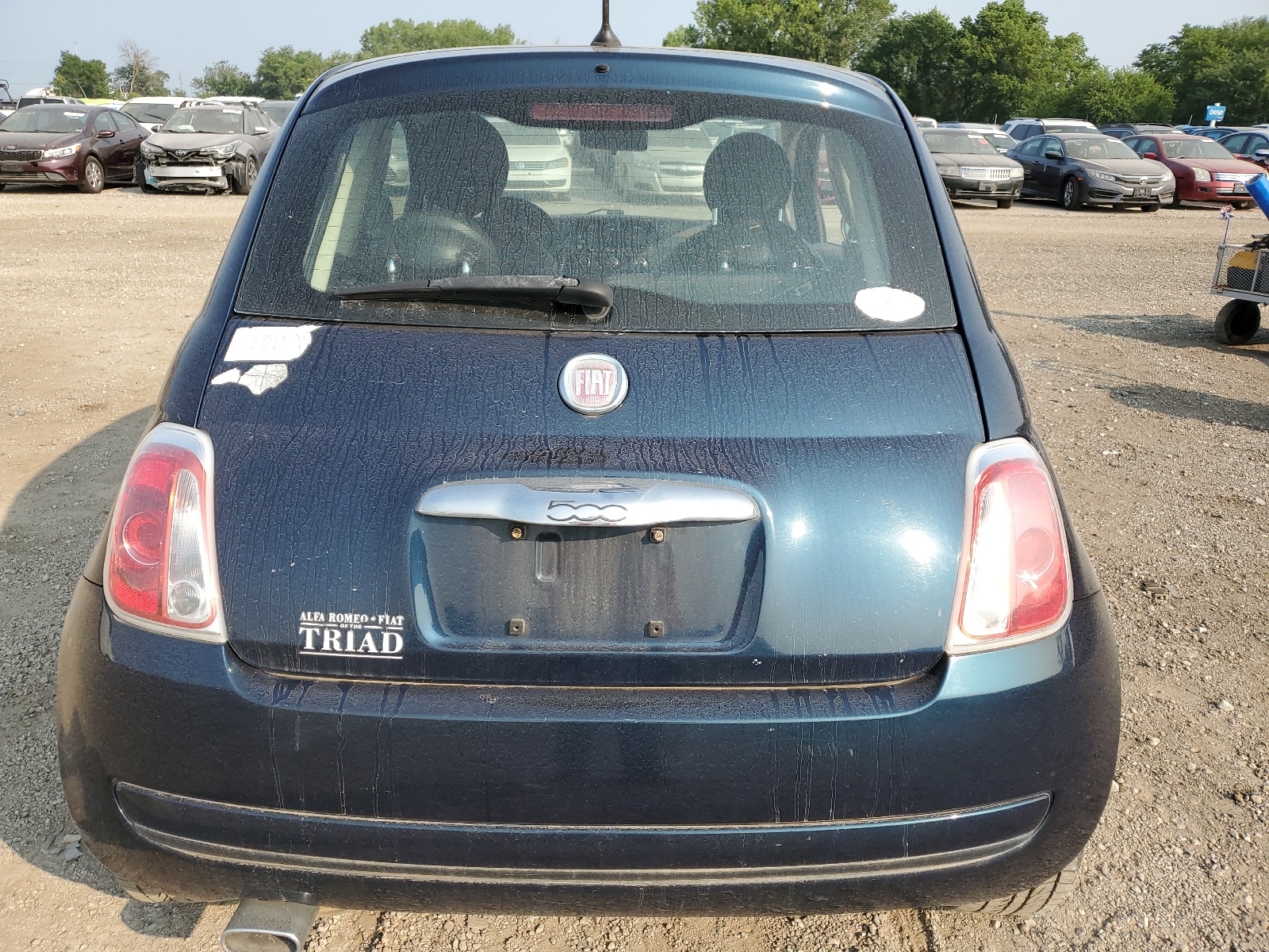 2013 Fiat 500 Pop vin: 3C3CFFAR8DT511450