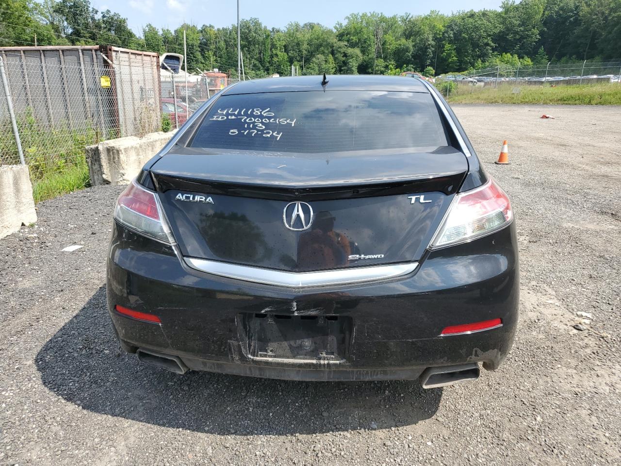 2012 Acura Tl VIN: 19UUA9F53CA008860 Lot: 64781714