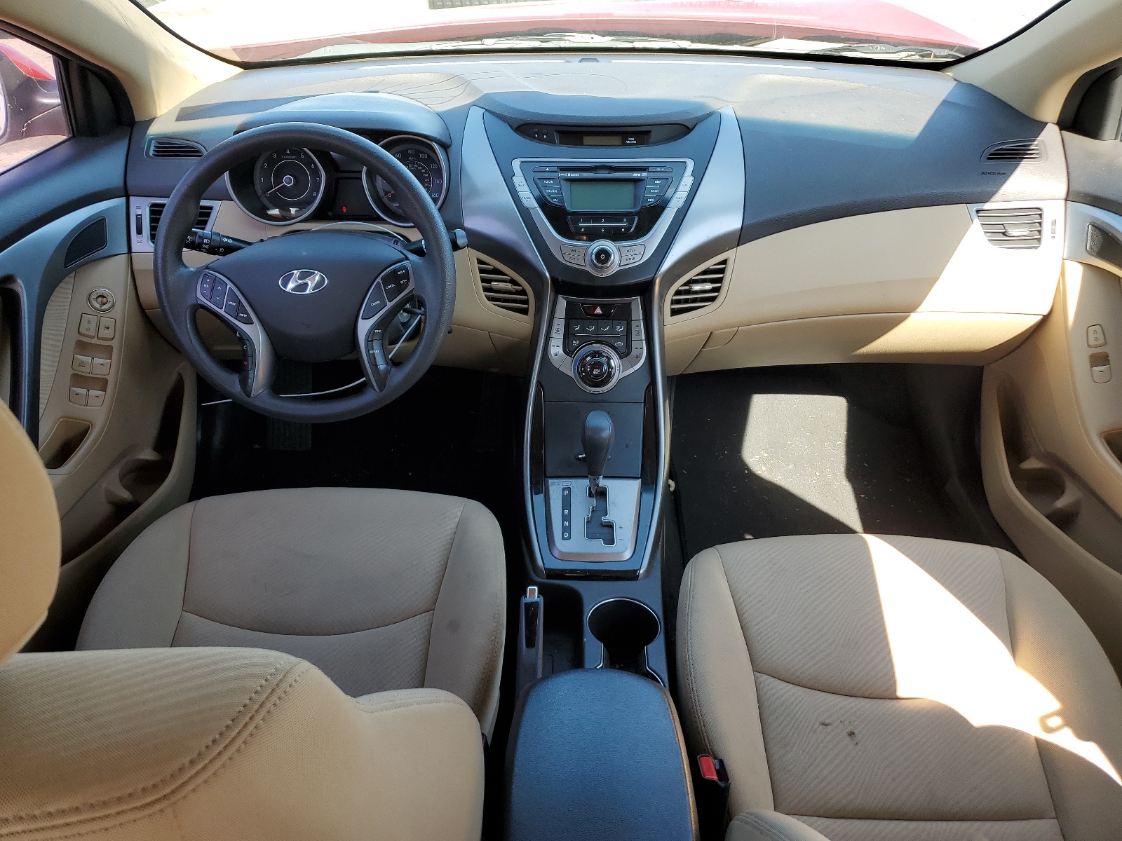 2013 Hyundai Elantra Gls vin: KMHDH4AE7DU518726