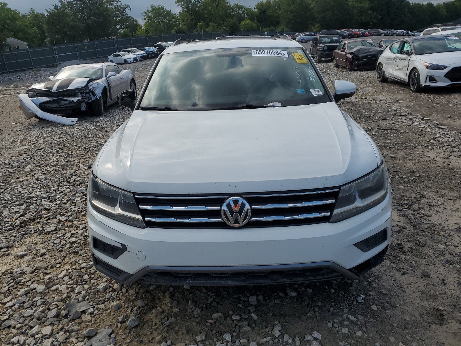 2019 Volkswagen Tiguan Se vin: 3VV2B7AX5KM044844