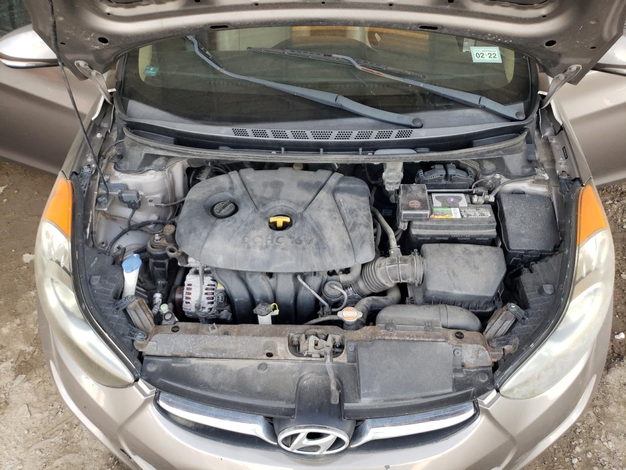 2012 Hyundai Elantra Gls VIN: 5NPDH4AE9CH147162 Lot: 65528484