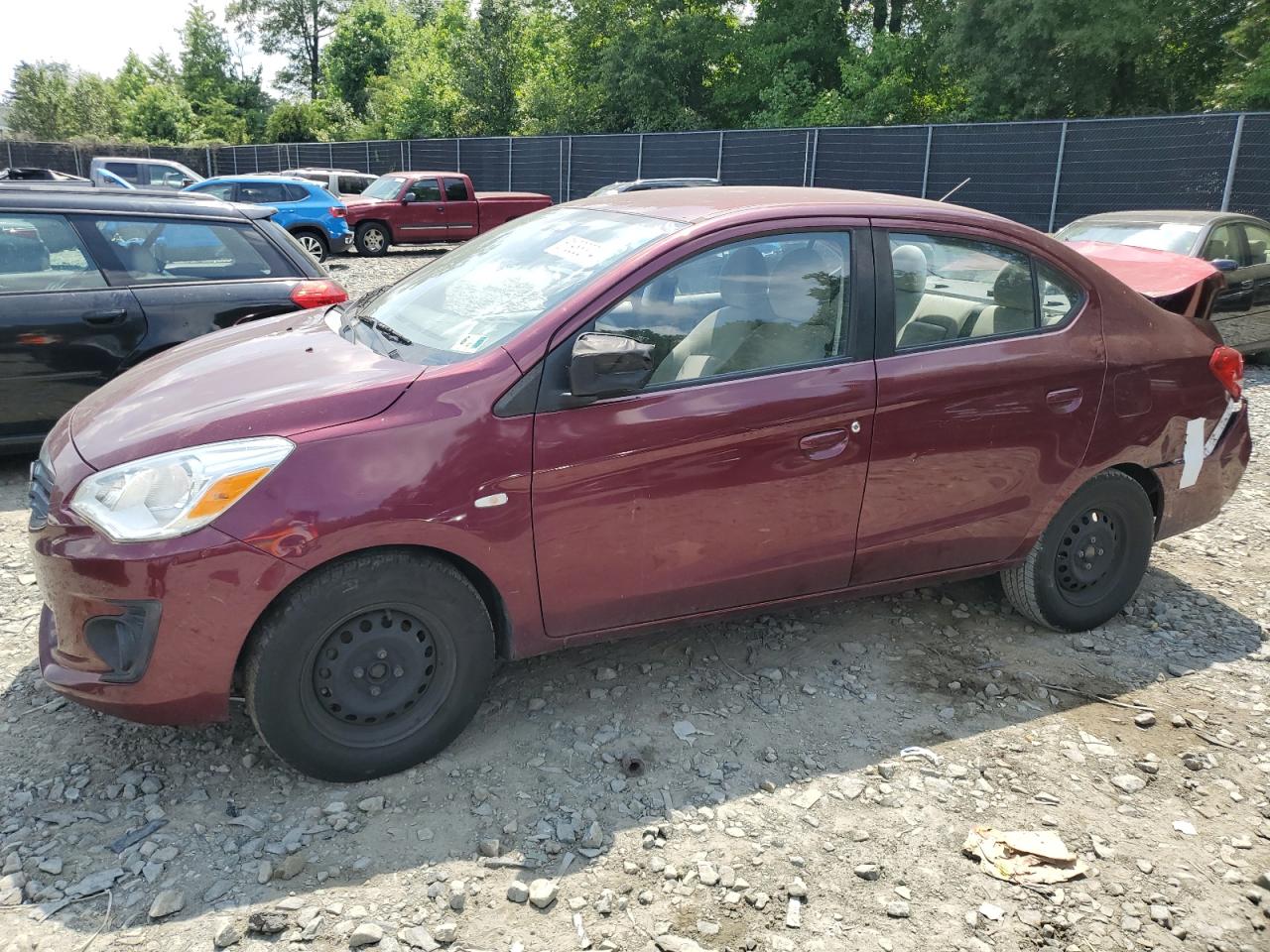 2018 Mitsubishi Mirage G4 Es na sprzedaż w Waldorf, MD - Rear End
