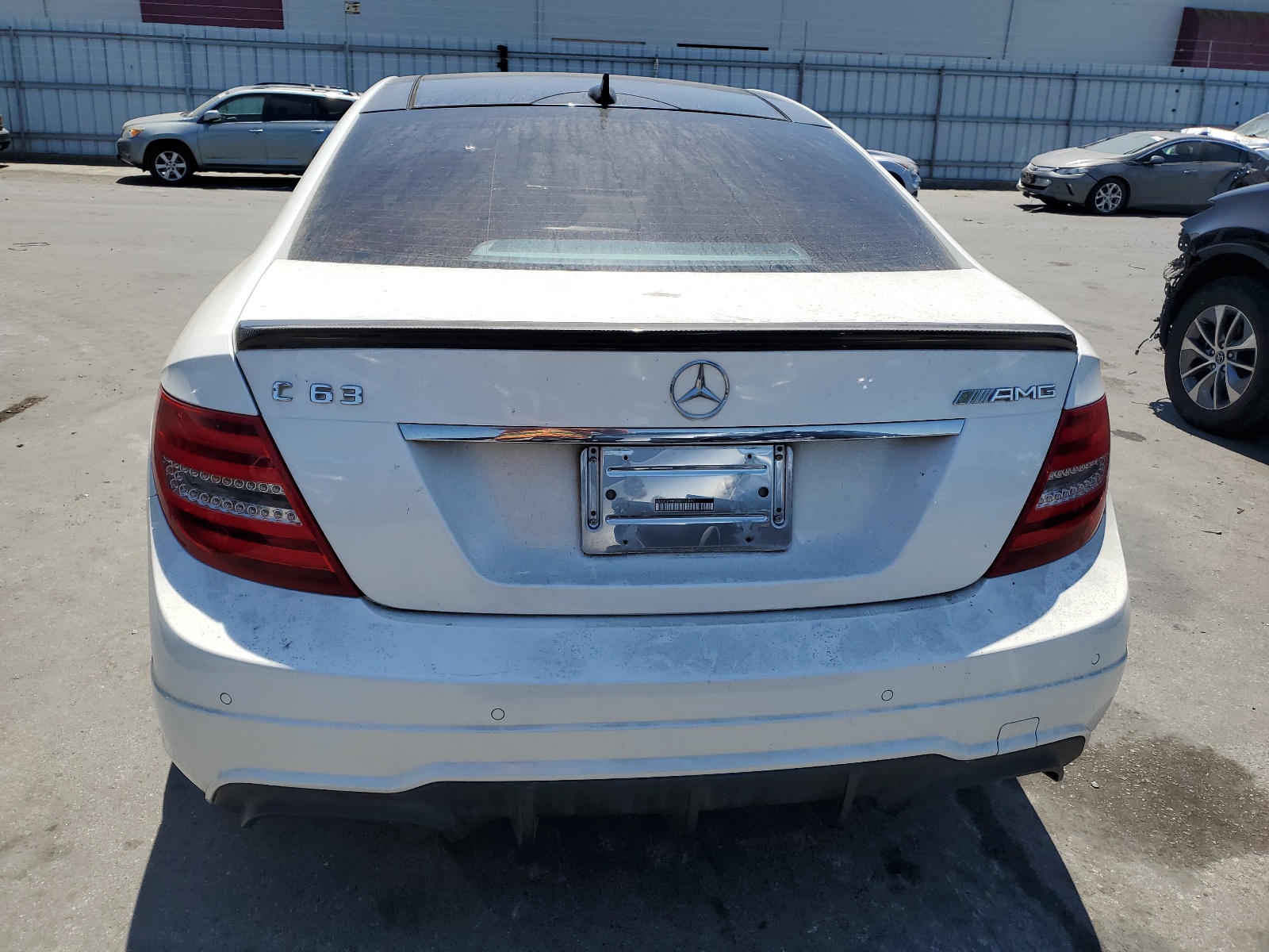 2013 Mercedes-Benz C 63 Amg vin: WDDGJ7HB2DG130892