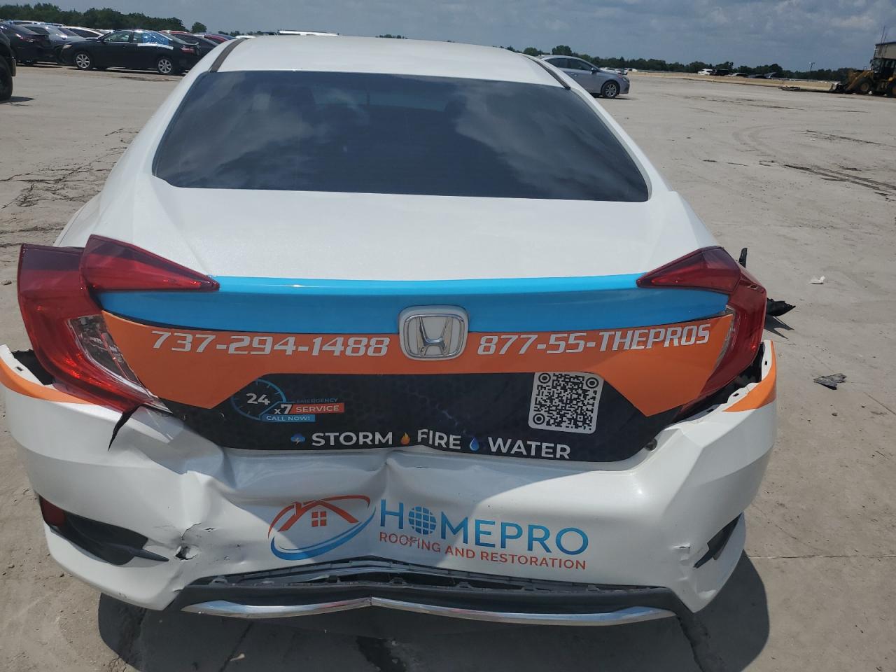 2019 Honda Civic Lx VIN: 2HGFC2F60KH588474 Lot: 64016474