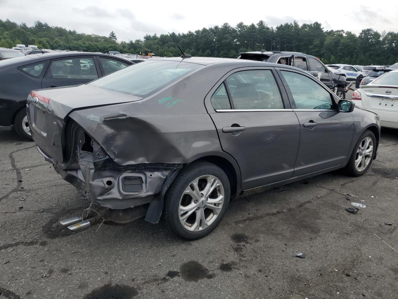 2012 Ford Fusion Se VIN: 3FAHP0HA9CR111569 Lot: 61795984