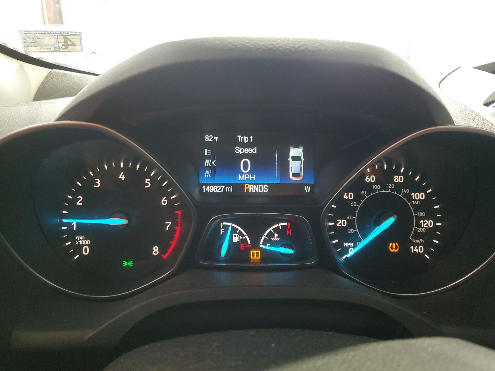 1FMCU0F74JUB17219 2018 Ford Escape S