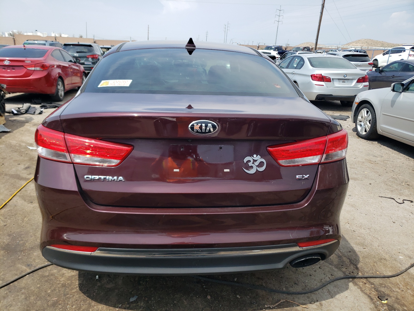 5XXGU4L38HG161139 2017 Kia Optima Ex