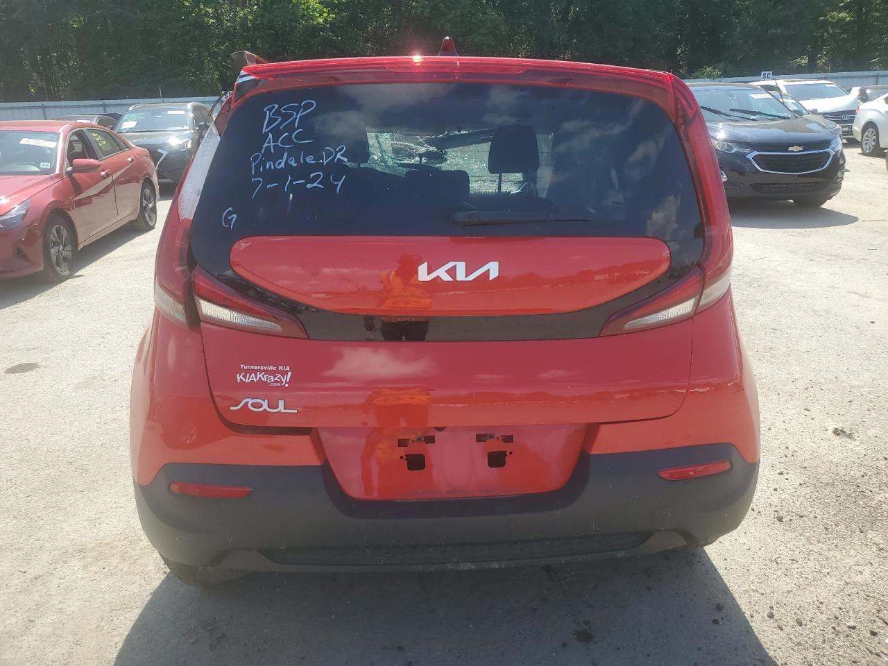 2022 Kia Soul Lx VIN: KNDJ23AUXN7169376 Lot: 62021384