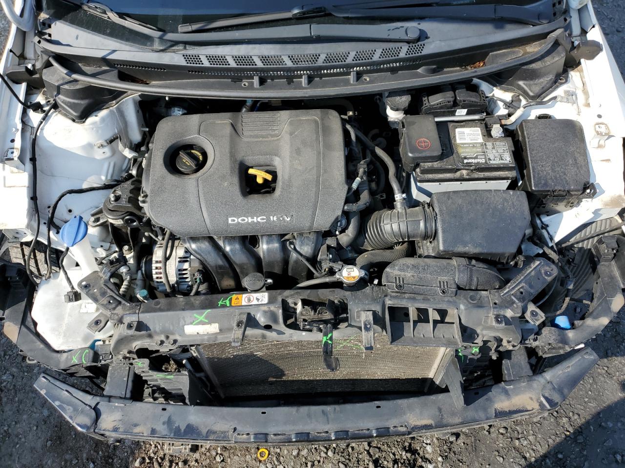 2017 Kia Forte Lx VIN: 3KPFL4A70HE128150 Lot: 63250474