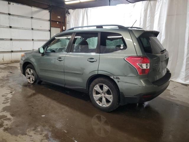  SUBARU FORESTER 2015 Бирюзовый