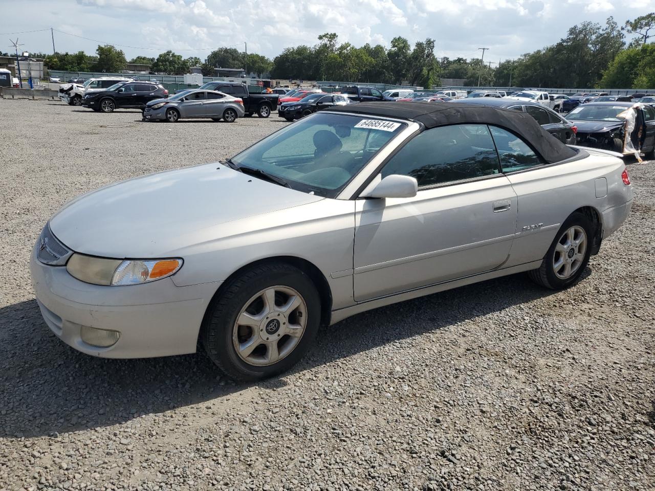 2000 Toyota Camry Solara Se VIN: 2T1FF22P7YC415056 Lot: 64685144