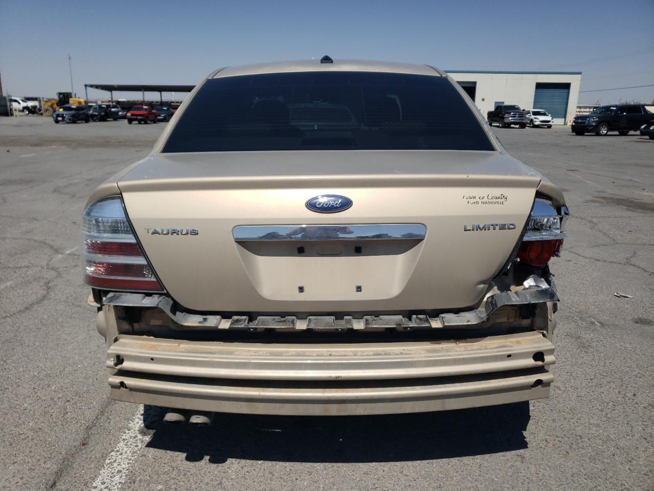 2008 Ford Taurus Limited VIN: 1FAHP25W98G104759 Lot: 61942924