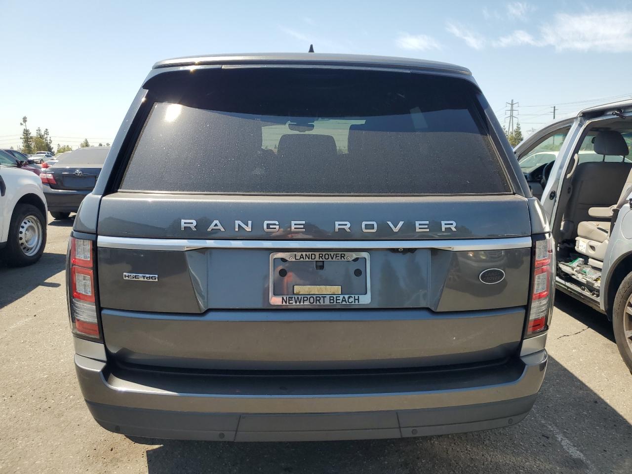 2017 Land Rover Range Rover Hse VIN: SALGS2FK2HA351777 Lot: 64108644