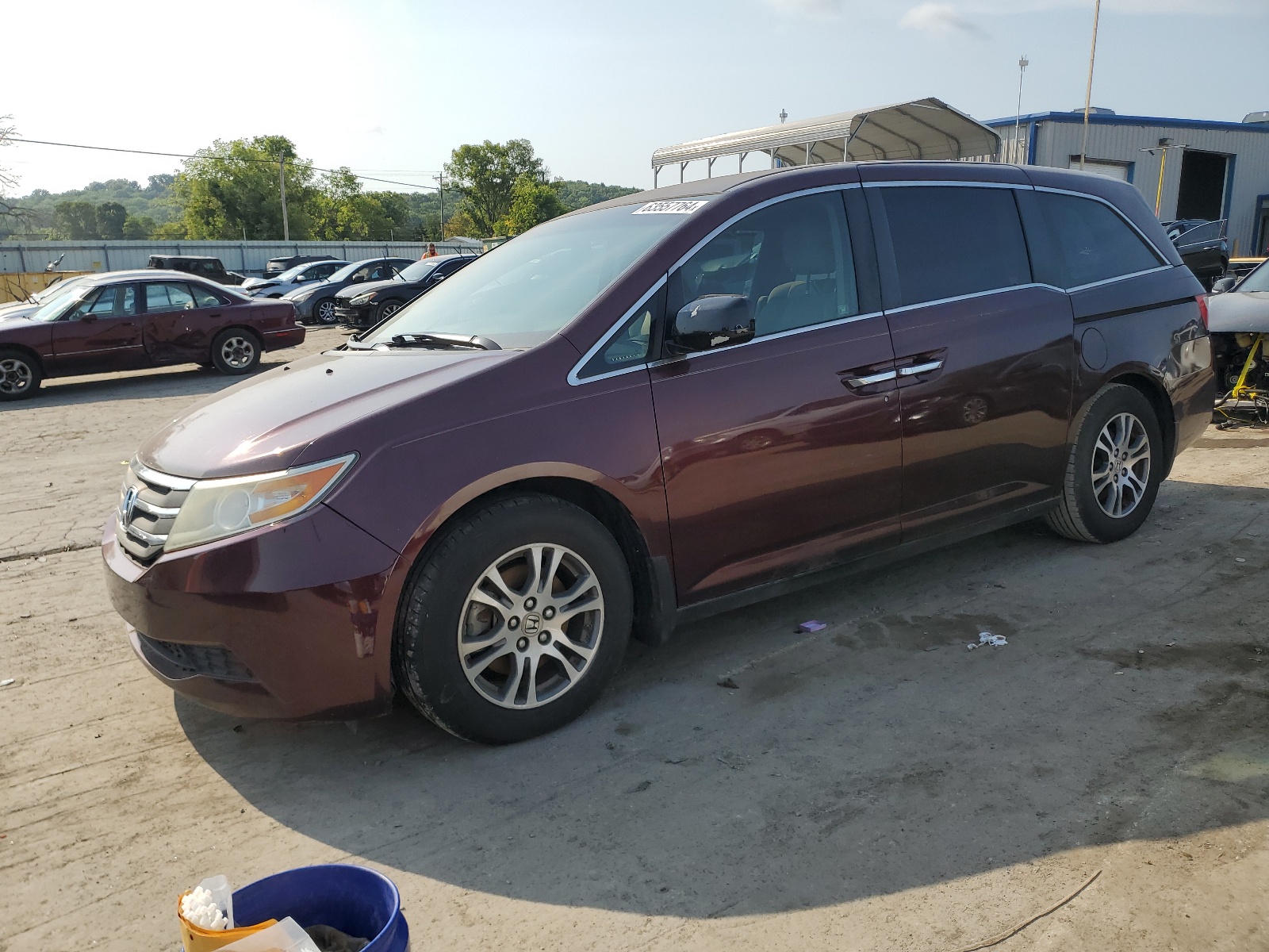 2012 Honda Odyssey Ex vin: 5FNRL5H4XCB136998