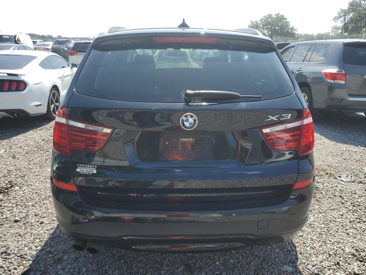 2016 BMW X3 xDrive28I VIN: 5UXWX9C56G0D79339 Lot: 65090684