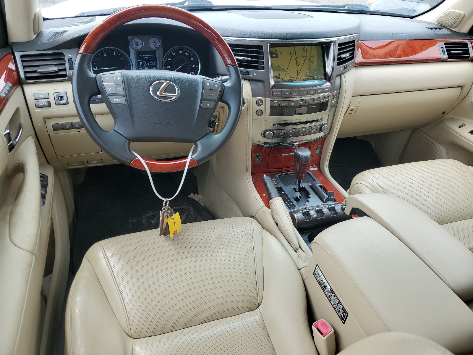 JTJHY7AX7A4037893 2010 Lexus Lx 570