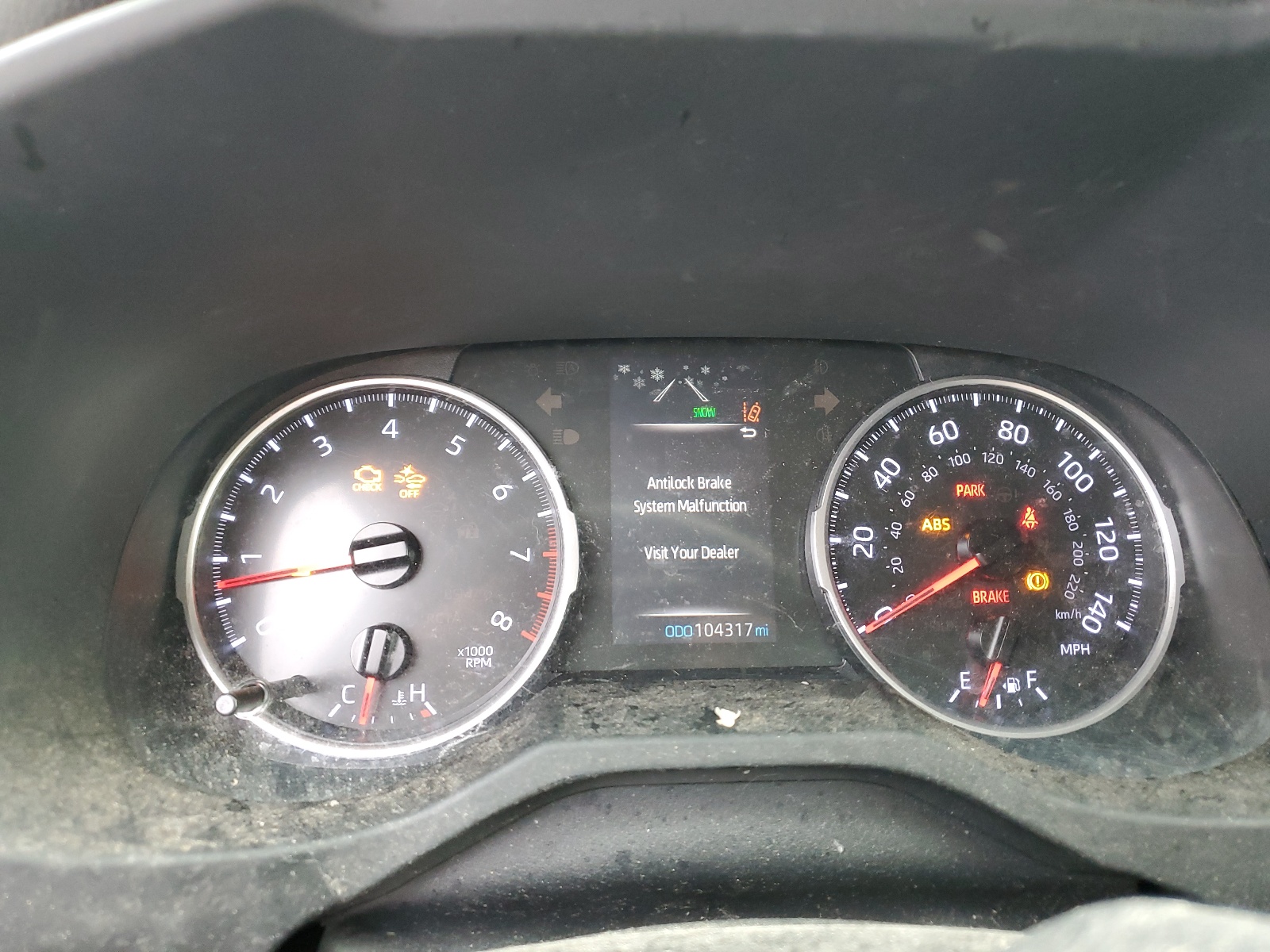 JTMF1RFVXKJ016749 2019 Toyota Rav4 Le