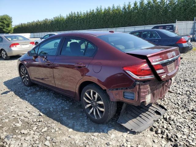  HONDA CIVIC 2014 Burgundy