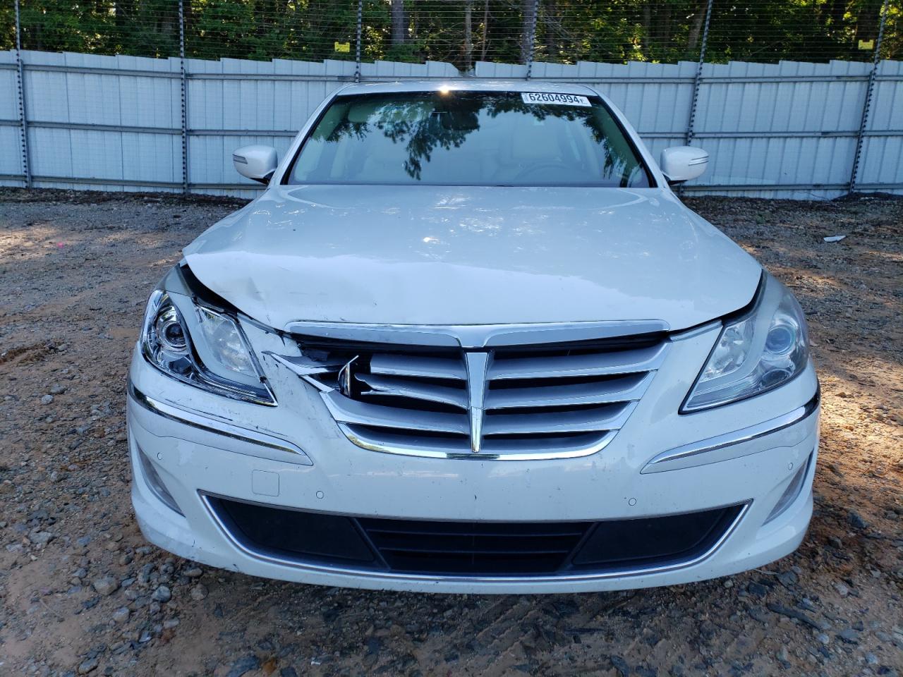 2012 Hyundai Genesis 3.8L VIN: KMHGC4DD1CU188949 Lot: 62604994