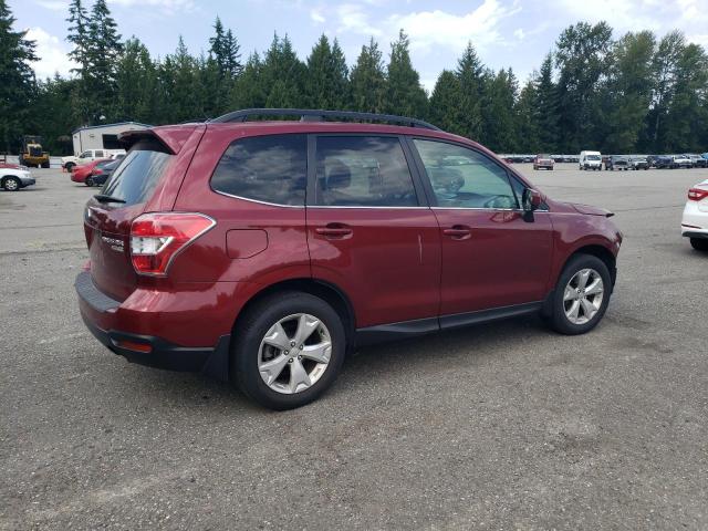  SUBARU FORESTER 2015 Червоний