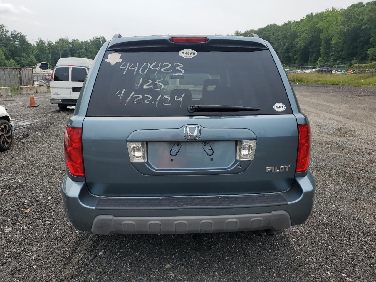 2005 Honda Pilot Exl VIN: 2HKYF18775H567406 Lot: 64809864