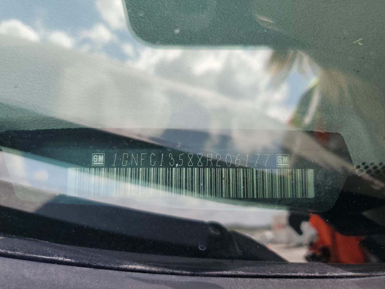 2008 Chevrolet Tahoe C1500 Hybrid VIN: 1GNFC13588R206177 Lot: 65451634