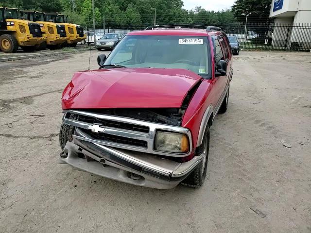 1997 Chevrolet Blazer VIN: 1GNDT13W9V2158550 Lot: 64531194