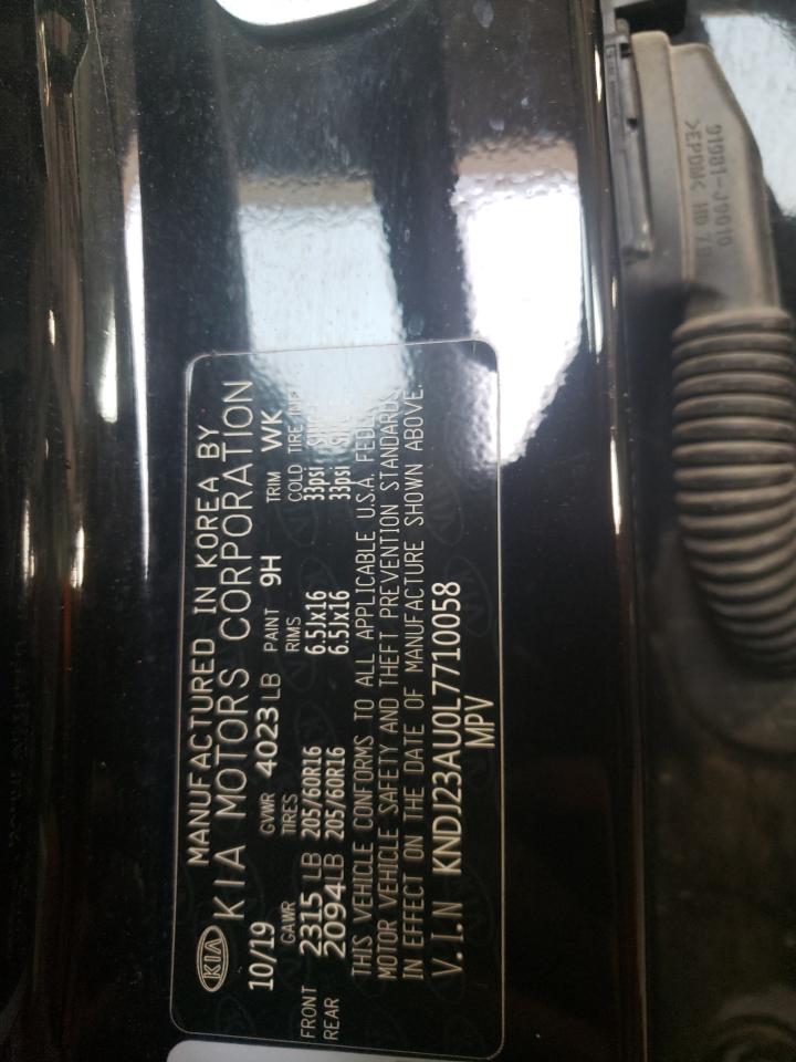 2020 Kia Soul Lx VIN: KNDJ23AU0L7710058 Lot: 64091134