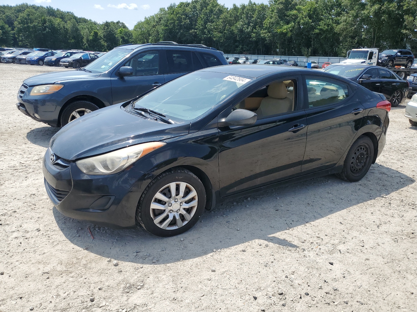 2012 Hyundai Elantra Gls vin: KMHDH4AE2CU403515