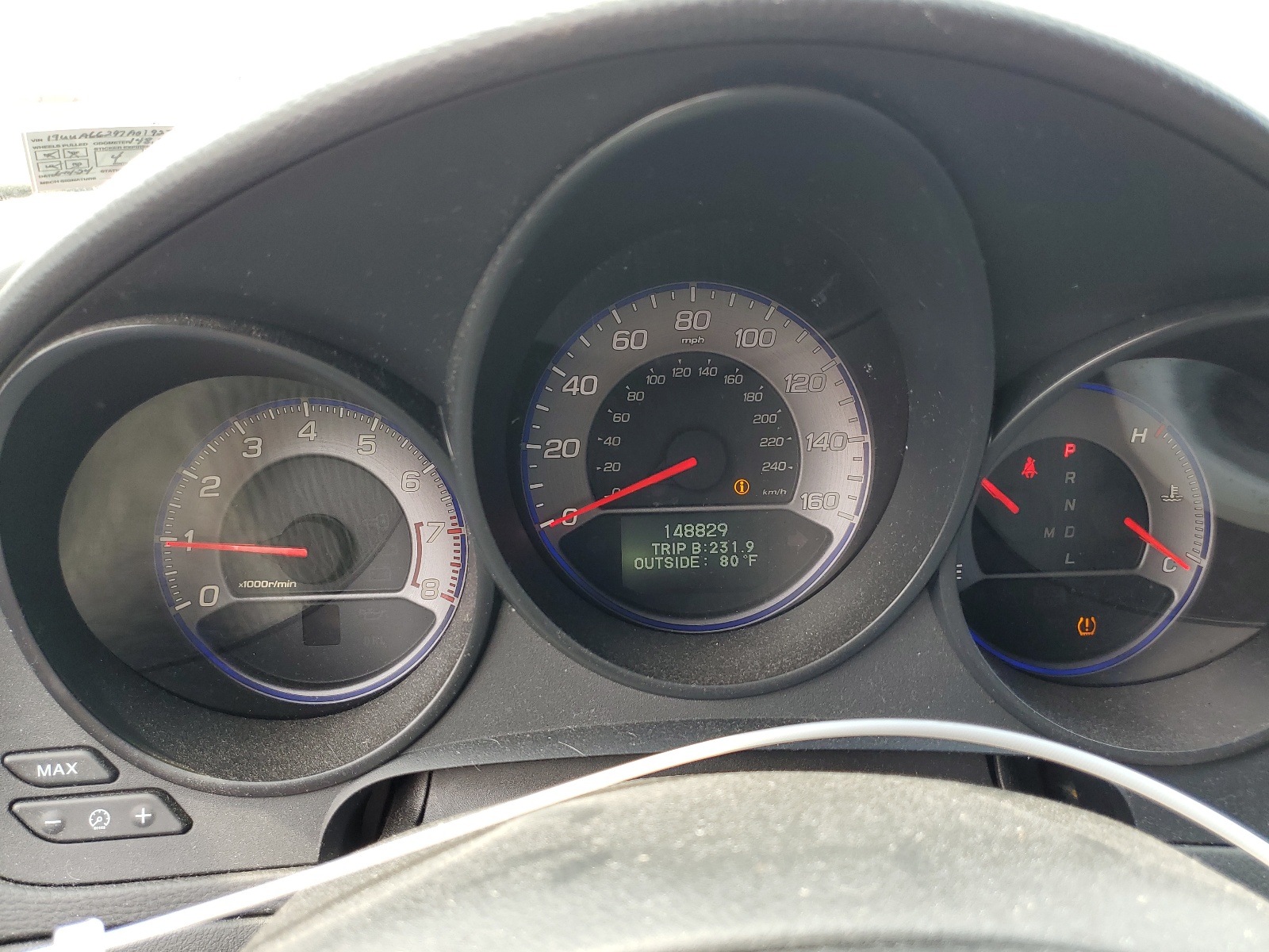 19UUA66297A019274 2007 Acura Tl