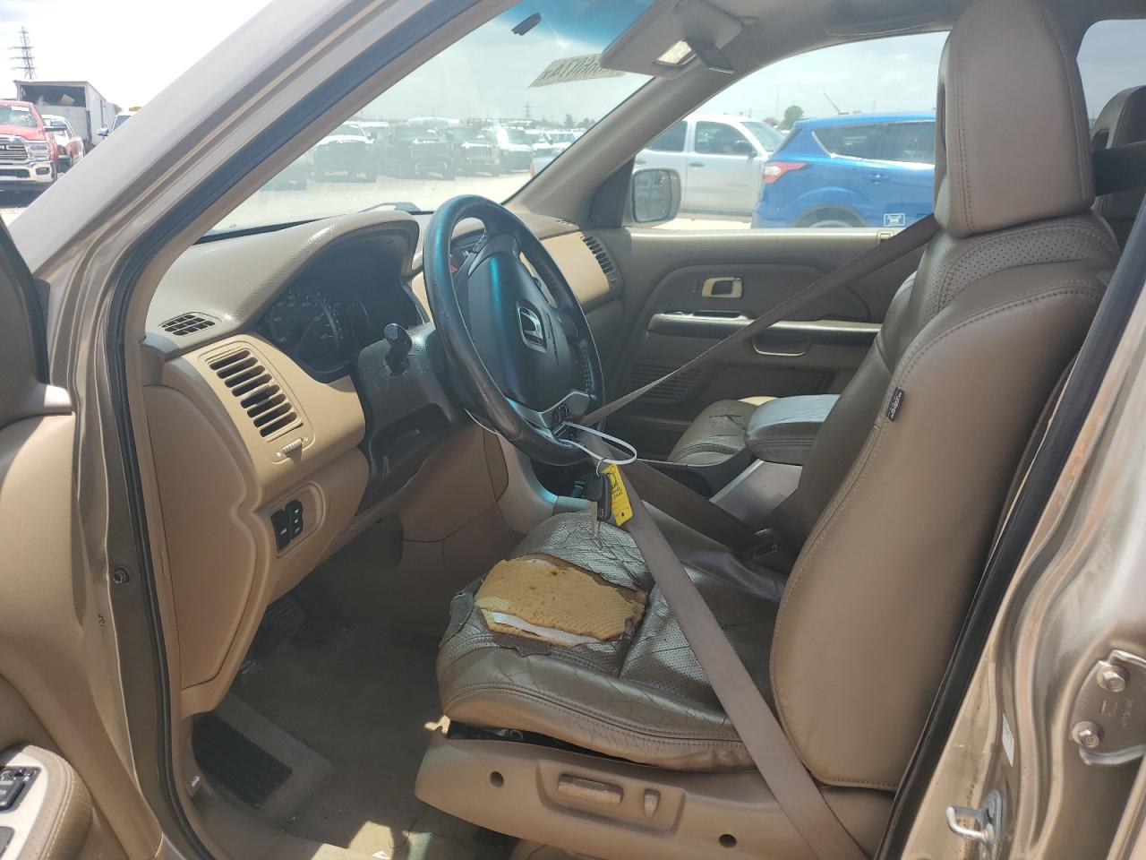 2004 Honda Pilot Exl VIN: 2HKYF18654H596456 Lot: 62866074