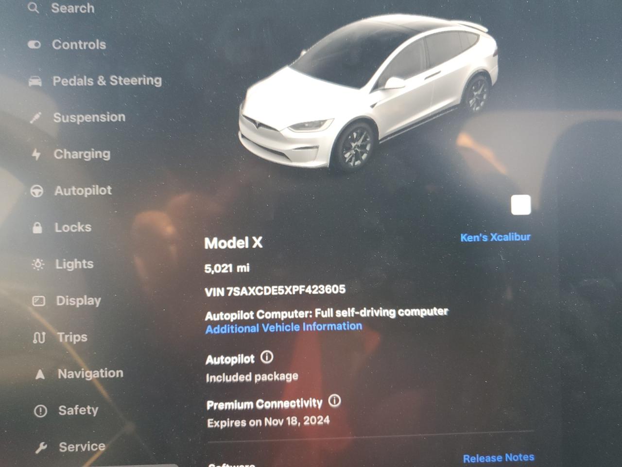 2023 Tesla Model X VIN: 7SAXCDE5XPF423605 Lot: 63611364