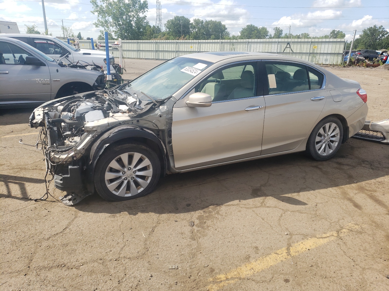 2013 Honda Accord Exl vin: 1HGCR2F80DA092286