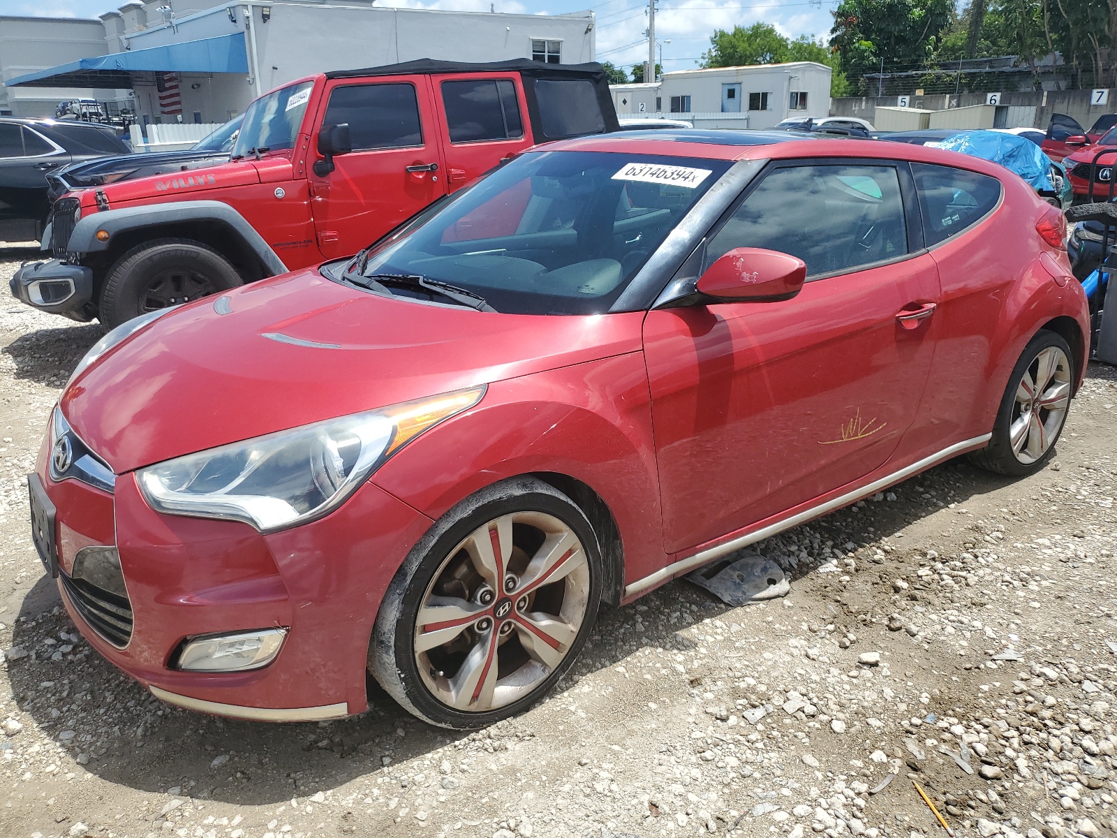 2015 Hyundai Veloster vin: KMHTC6AD2FU226983