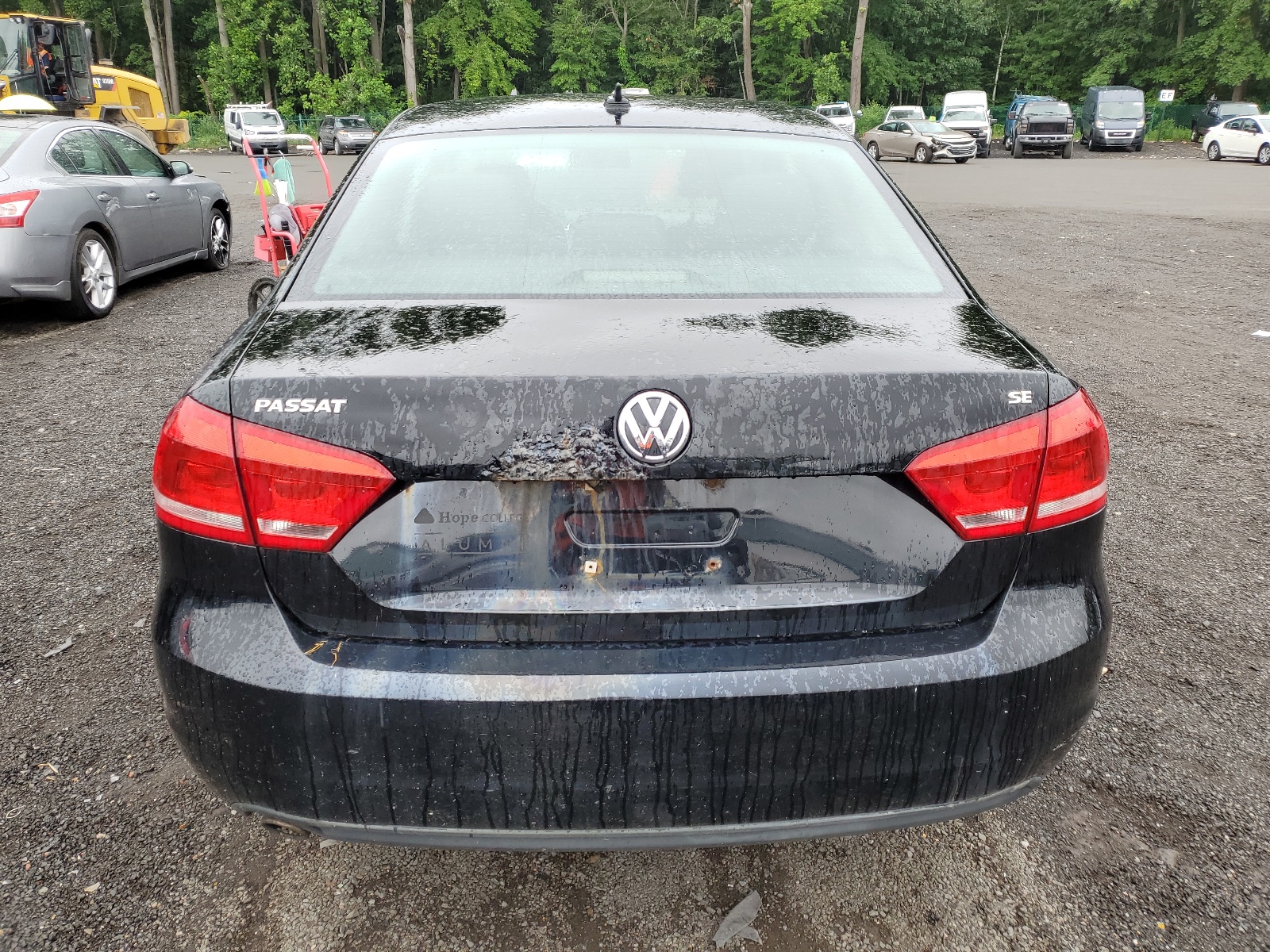 2013 Volkswagen Passat Se vin: 1VWBP7A3XDC031201